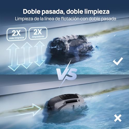 Detalle de Beatbot AquaSense 2 🧹 Limpiafondos inalámbrico para piscinas hasta 300 m²