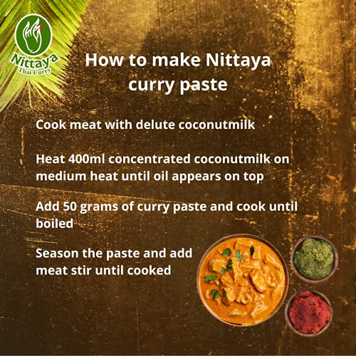 Thumbnail 4 de NITTAYA Pasta de curry Panang 1 kg 🍲