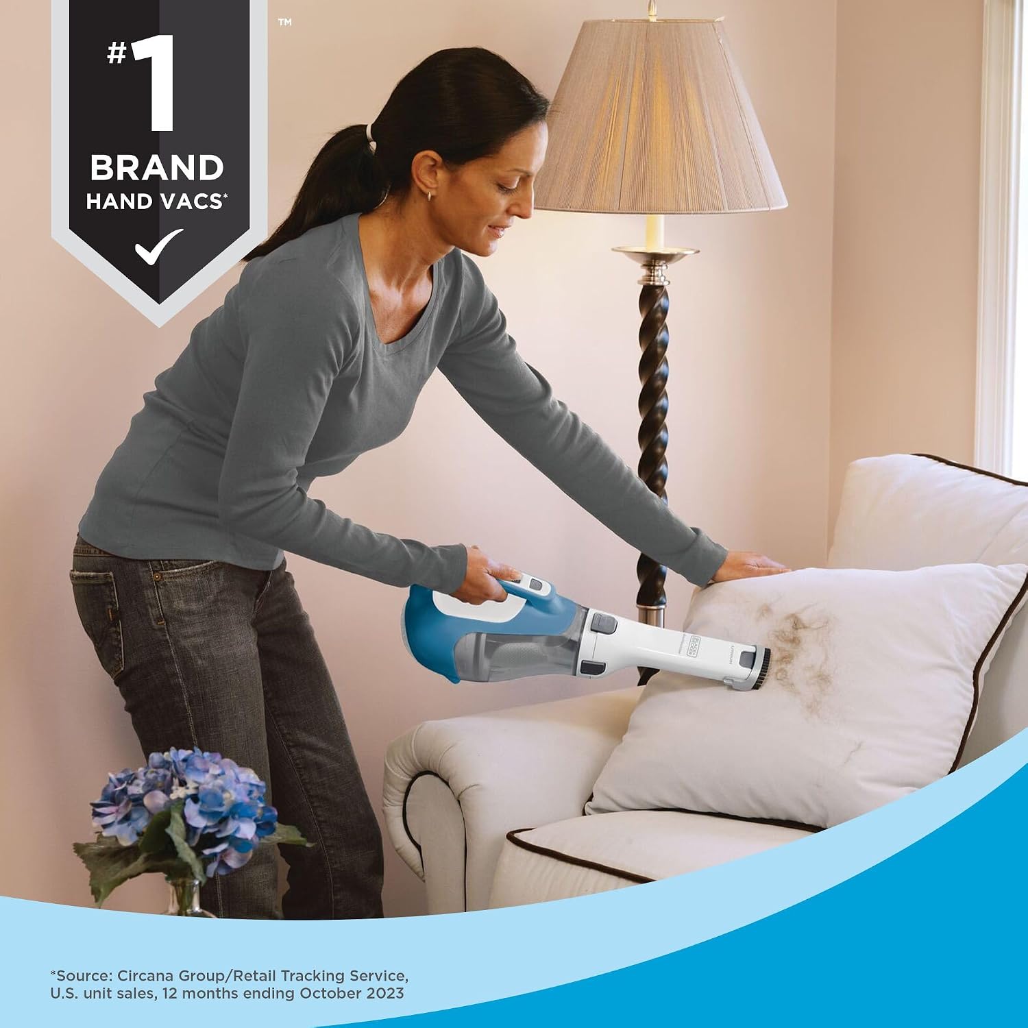 Thumbnail 3 de Black+Decker CHV1410L 16V Hand Vacuum