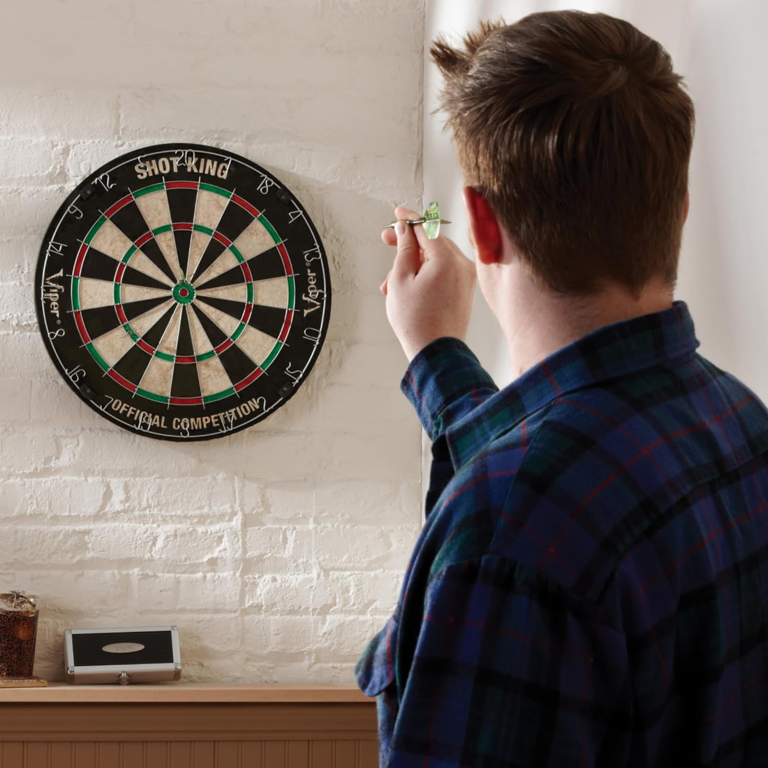 Detalle 2 de Viper Shot King Regulation Bristle Dartboard Set