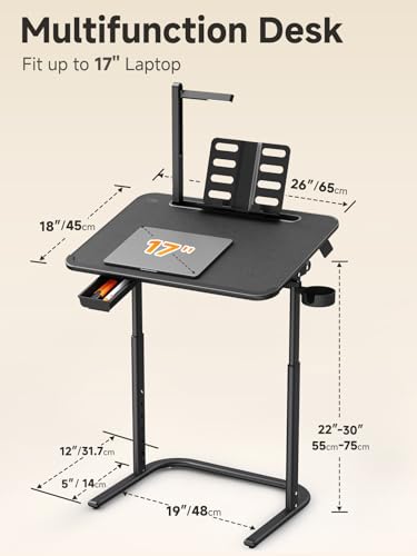 Thumbnail 8 de SAIJI Mesa de Estilo Moderno, Altura Ajustable, 65x45🚀