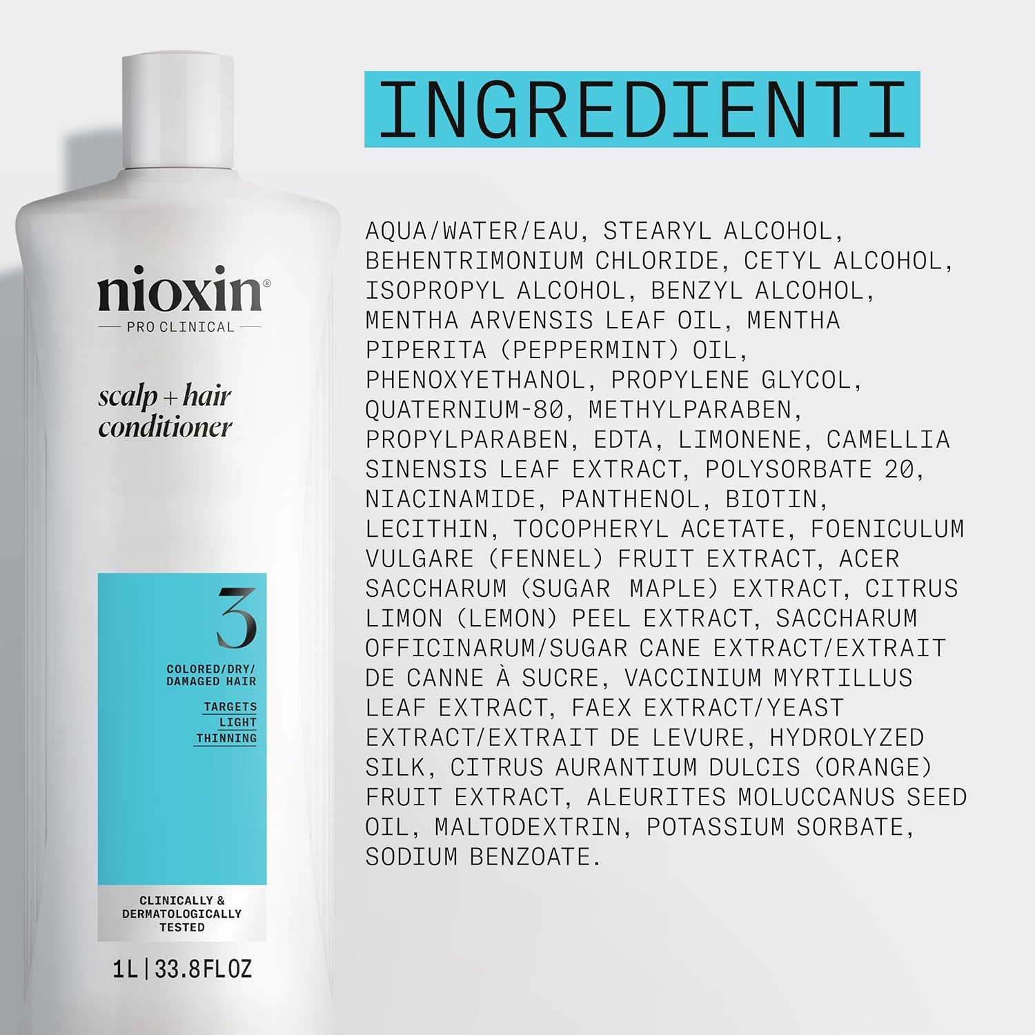 Thumbnail 6 de Nioxin Scalp + Hair Thickening Sistema 3: kit per capelli colorati o secchi con assottigliamento lieve