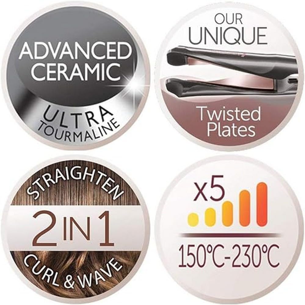 Thumbnail 3 de Remington Curl&Straight 2in1 Piastra Capelli