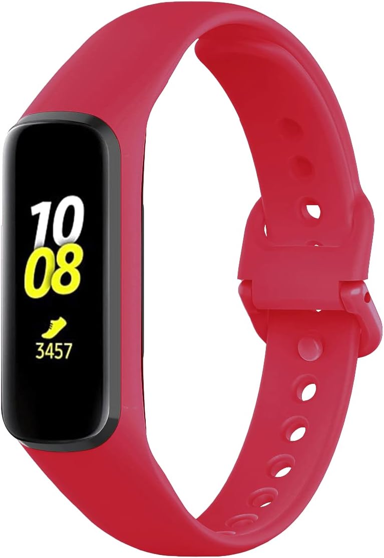 Thumbnail 2 de Sago compatible replacement strap for Samsung Galaxy Fit 2 (SM-R220) silicone watch band