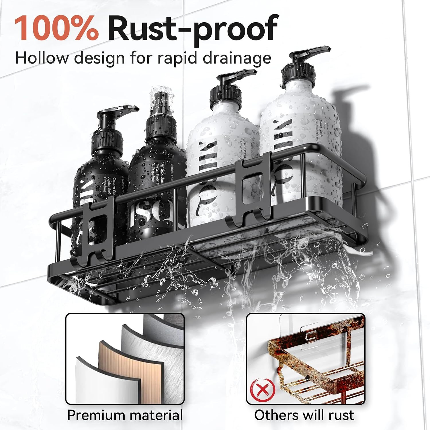 Thumbnail 1 de YASONIC Shower Caddy 6-Pack organizer
