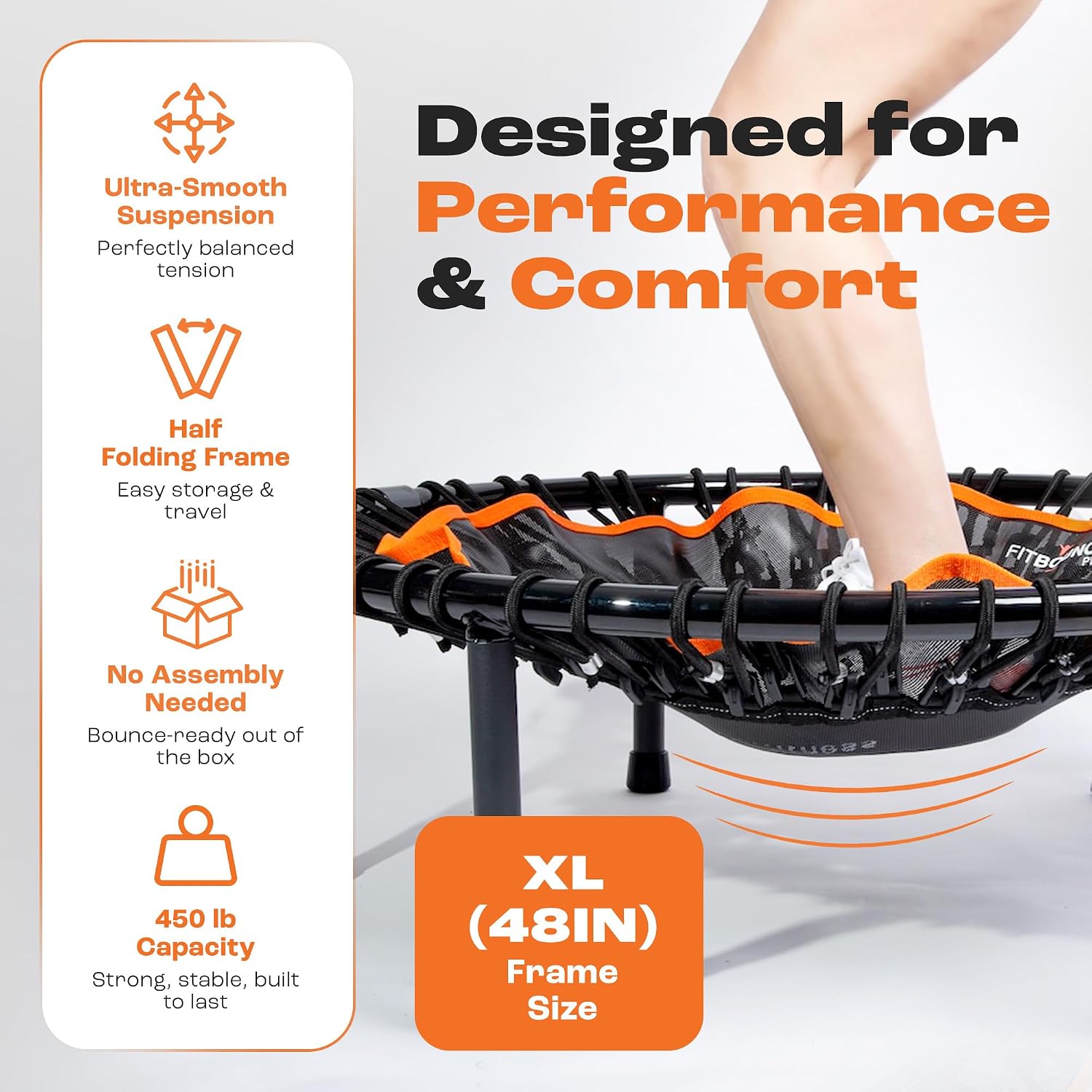 Detalle de MaXimus Life FIT BOUNCE PRO XL Bungee Rebounder