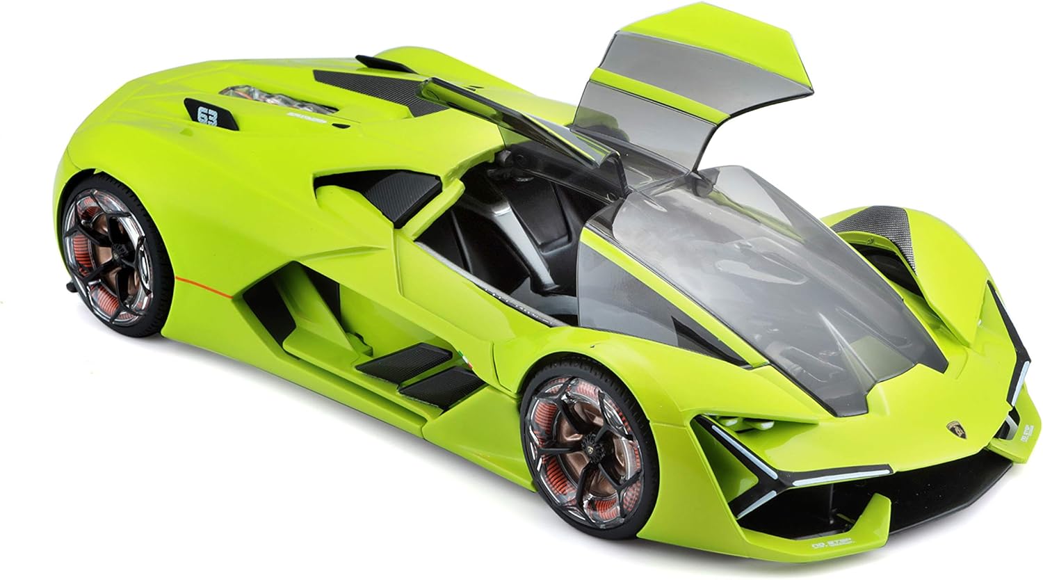 Thumbnail 2 de Bburago 1:24 Lamborghini Terzo Millennio (Grau) – Miniaturfahrzeug zum Spielen und Sammeln