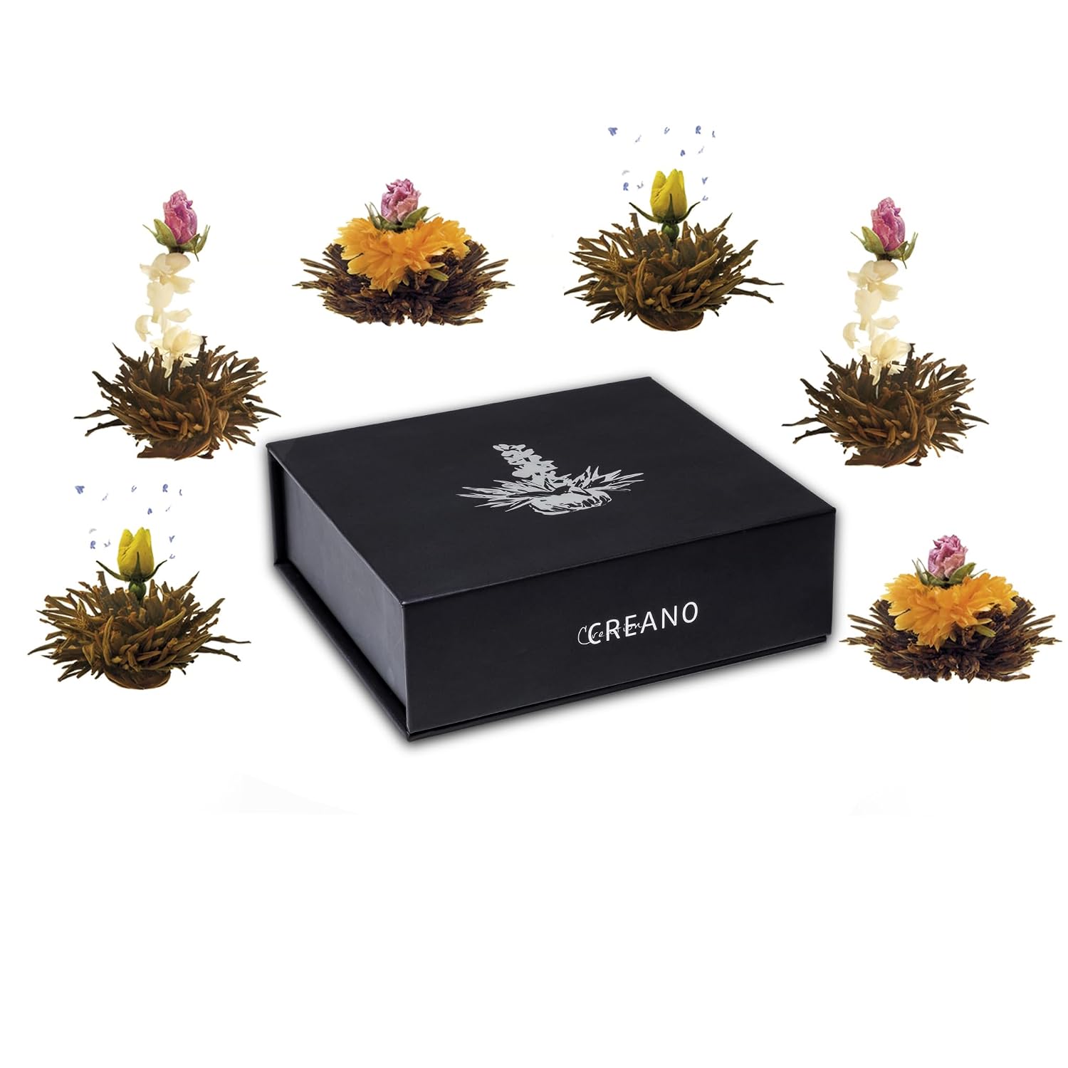 Thumbnail 6 de Creano 6 Teeblumen Geschenkbox – Teesortiment