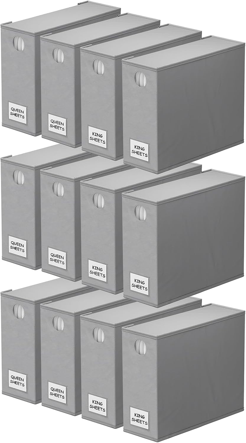 Detalle de SpaceAid 12-Pack Bed Sheet Organizers