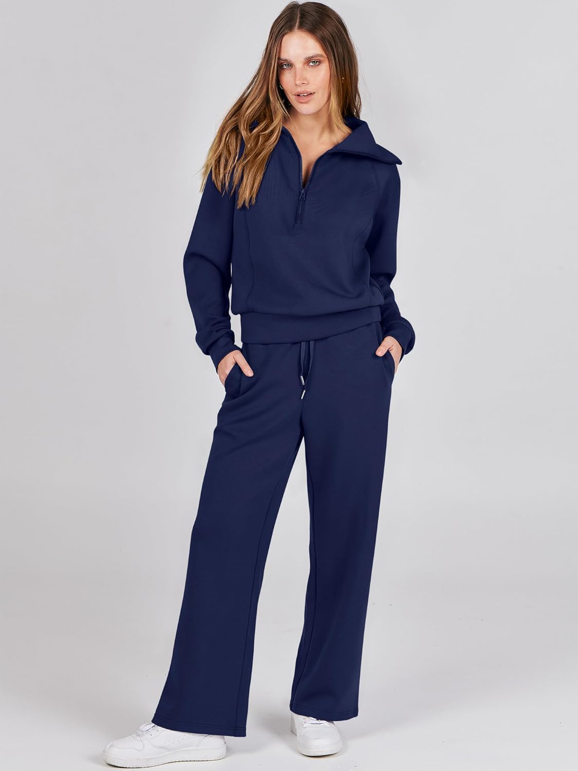 Thumbnail 1 de ANRABESS 2 Piece Lounge Set for Fall