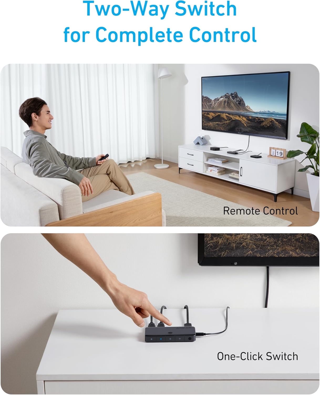 Thumbnail 2 de Anker HDMI Switch 4-in-1 4K@60Hz HDMI splitter