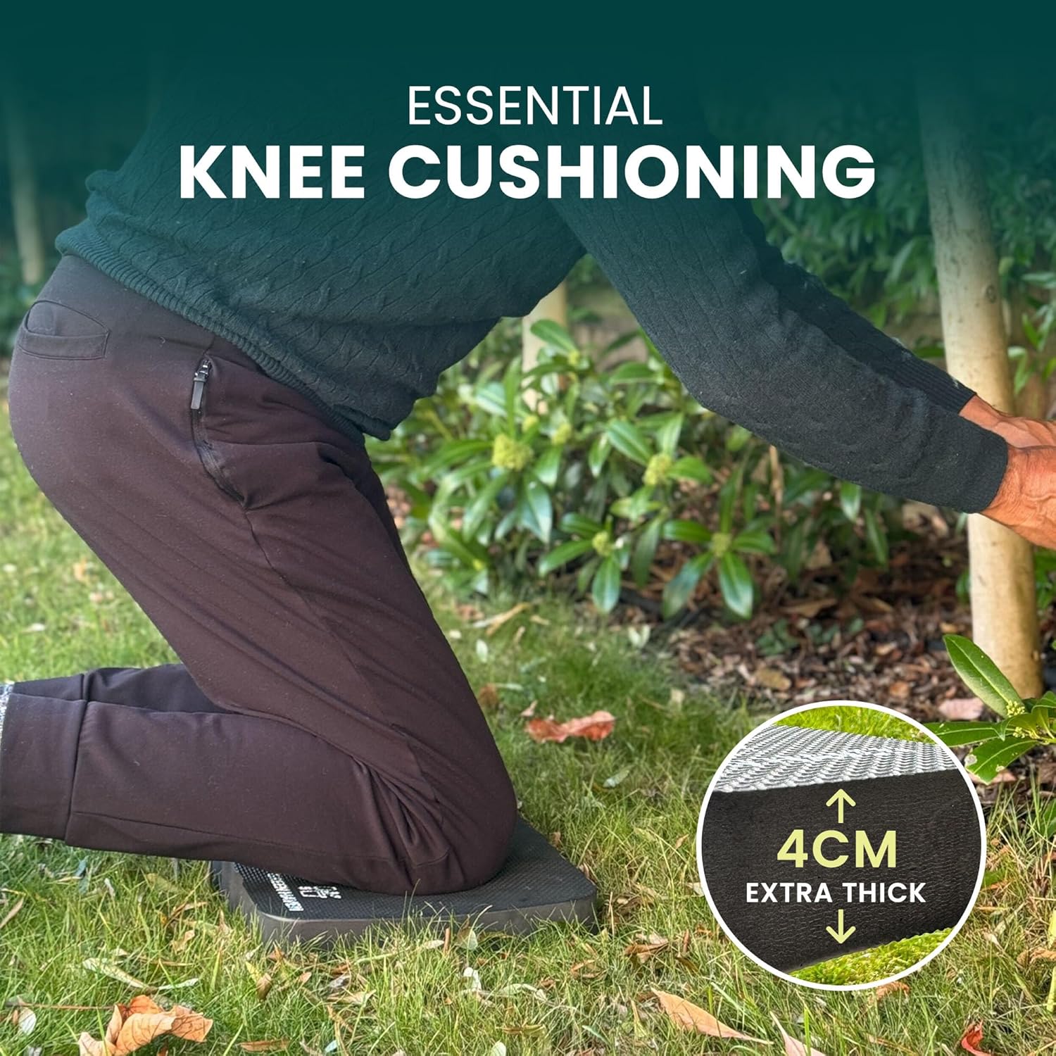 Thumbnail 3 de Green Haven Super Comfy Thick Garden Kneeling Pad