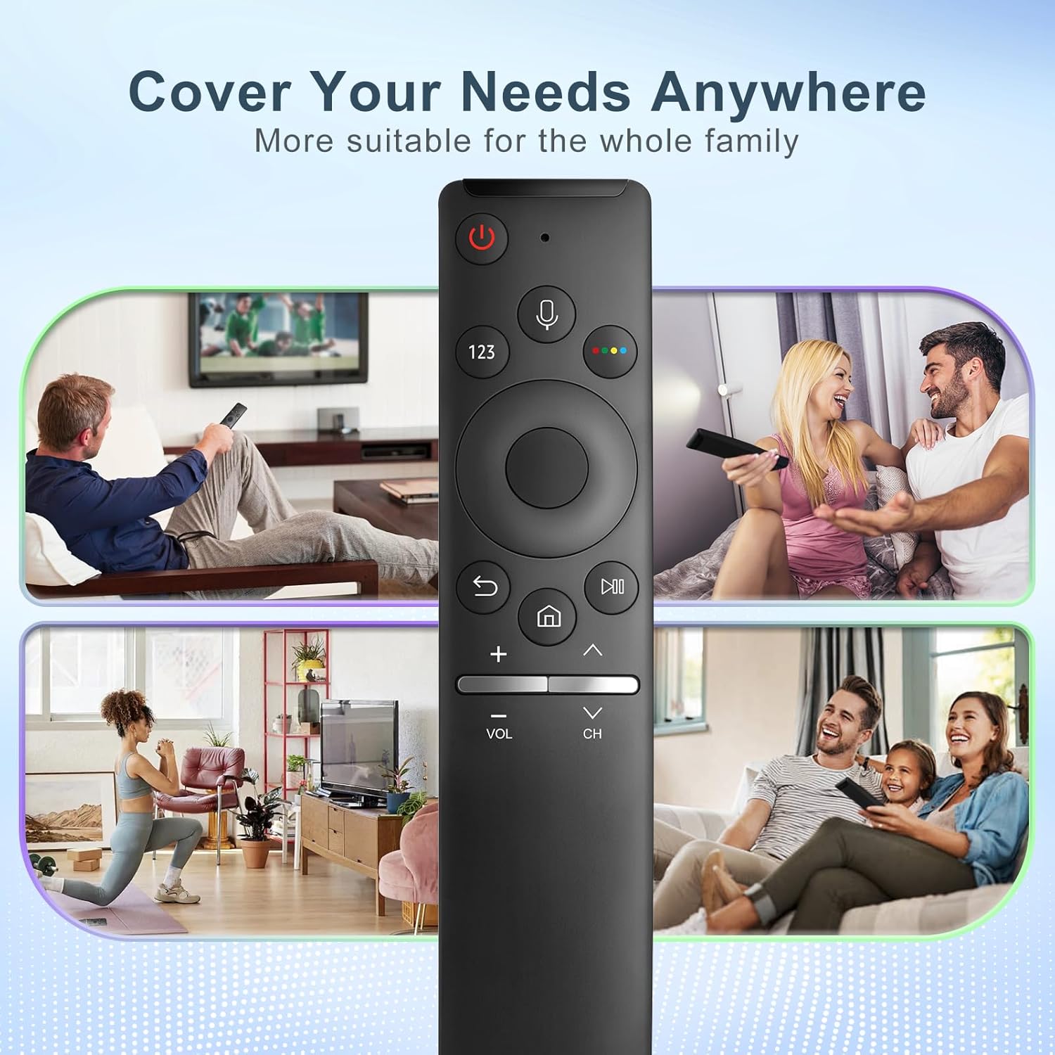 Thumbnail 6 de YOSUN Vocale Telecomando per Samsung TV – compatibile con Samsung Voice TV Originale