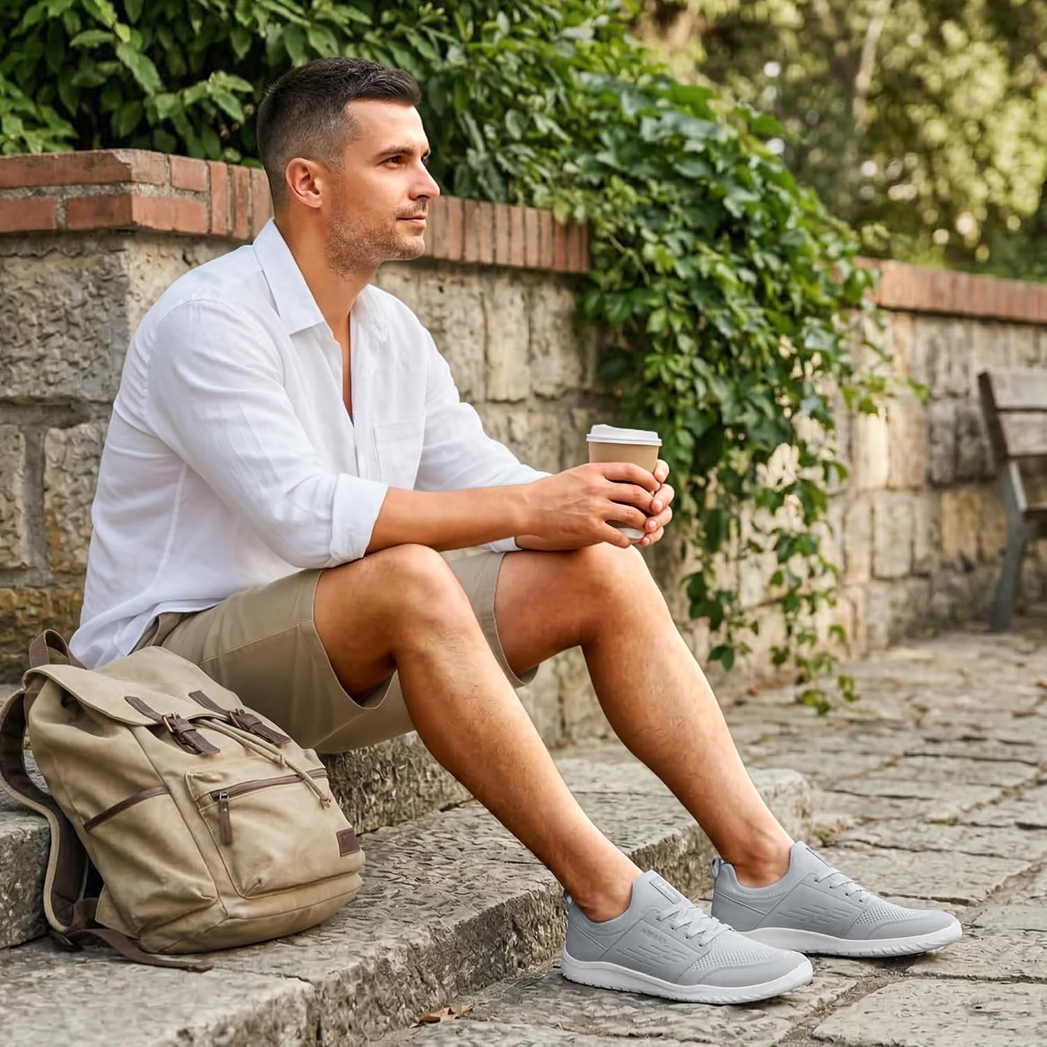 Detalle de AIRHAS Barefoot Shoes with Knit Upper