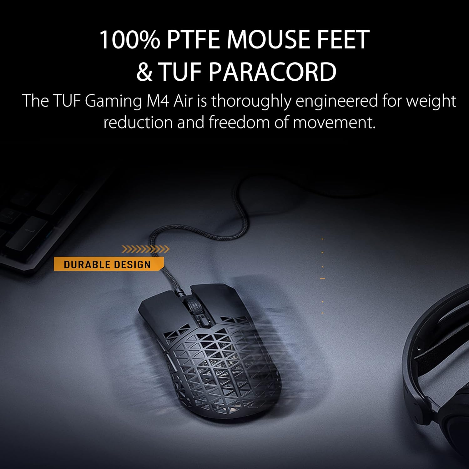 Thumbnail 2 de ASUS TUF Gaming M4 Air Wired Gaming Mouse (16,000 DPI, IPX6, 6 programmable buttons)