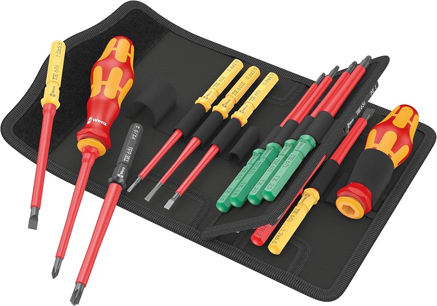 Detalle de Wera 05006611001 Kraftform Kompakt VDE 17, maletín de 17 piezas
