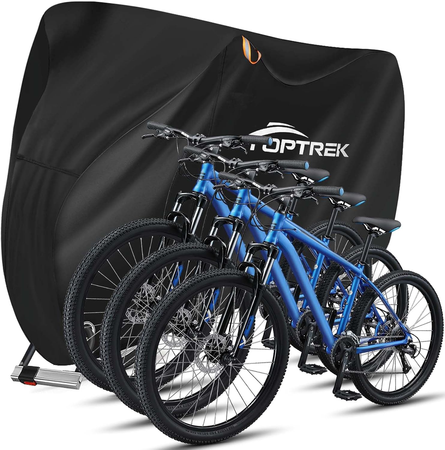 Detalle de toptrek Fahrradabdeckung 210D für 3 Fahrräder 220