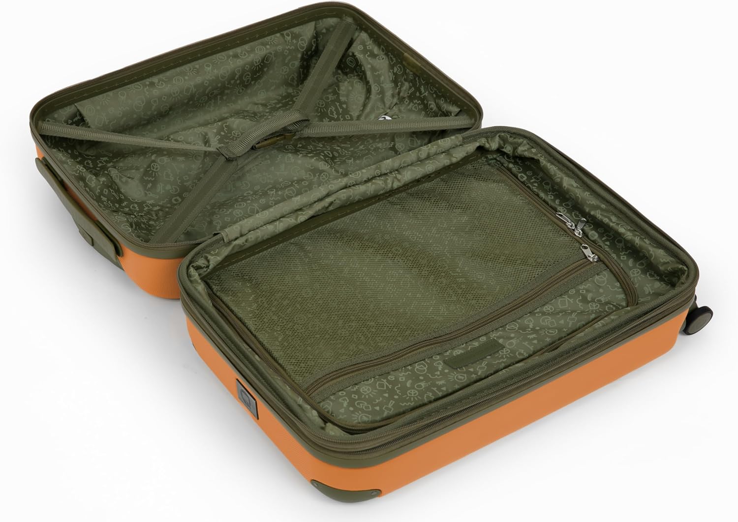 Detalle de Hauptstadtkoffer Spree – Handgepäckkoffer 55 x 36 x 21 cm, 42 Liter, erweiterbar, TSA-Schloss, ABS-Hartschale, 4 Rollen