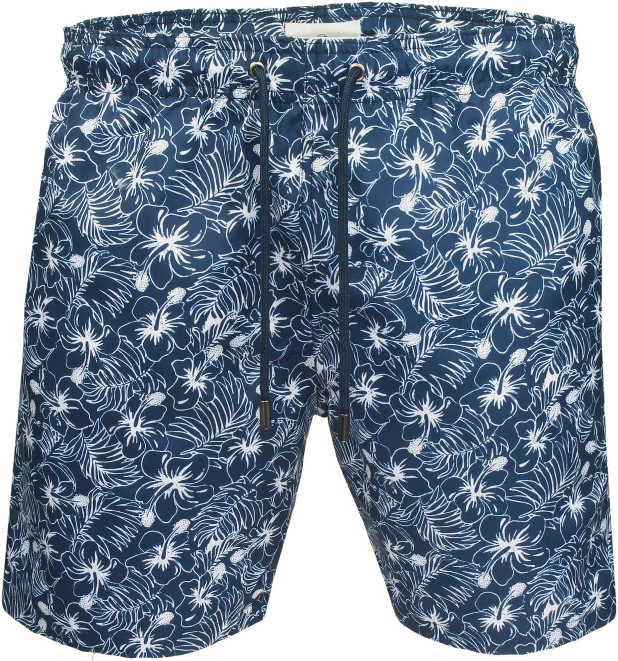 Thumbnail 1 de Xact Men’s Hawaiian Swim Board Surfing Shorts with Zip Pockets, Mesh Brief Lining & Quick Dry