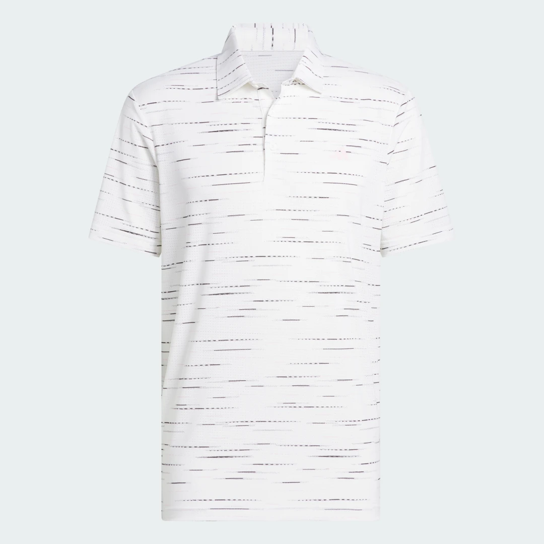 Thumbnail 3 de Ultimate365 Mesh Glimmer Print Polo Shirt de Adidas – Rosa