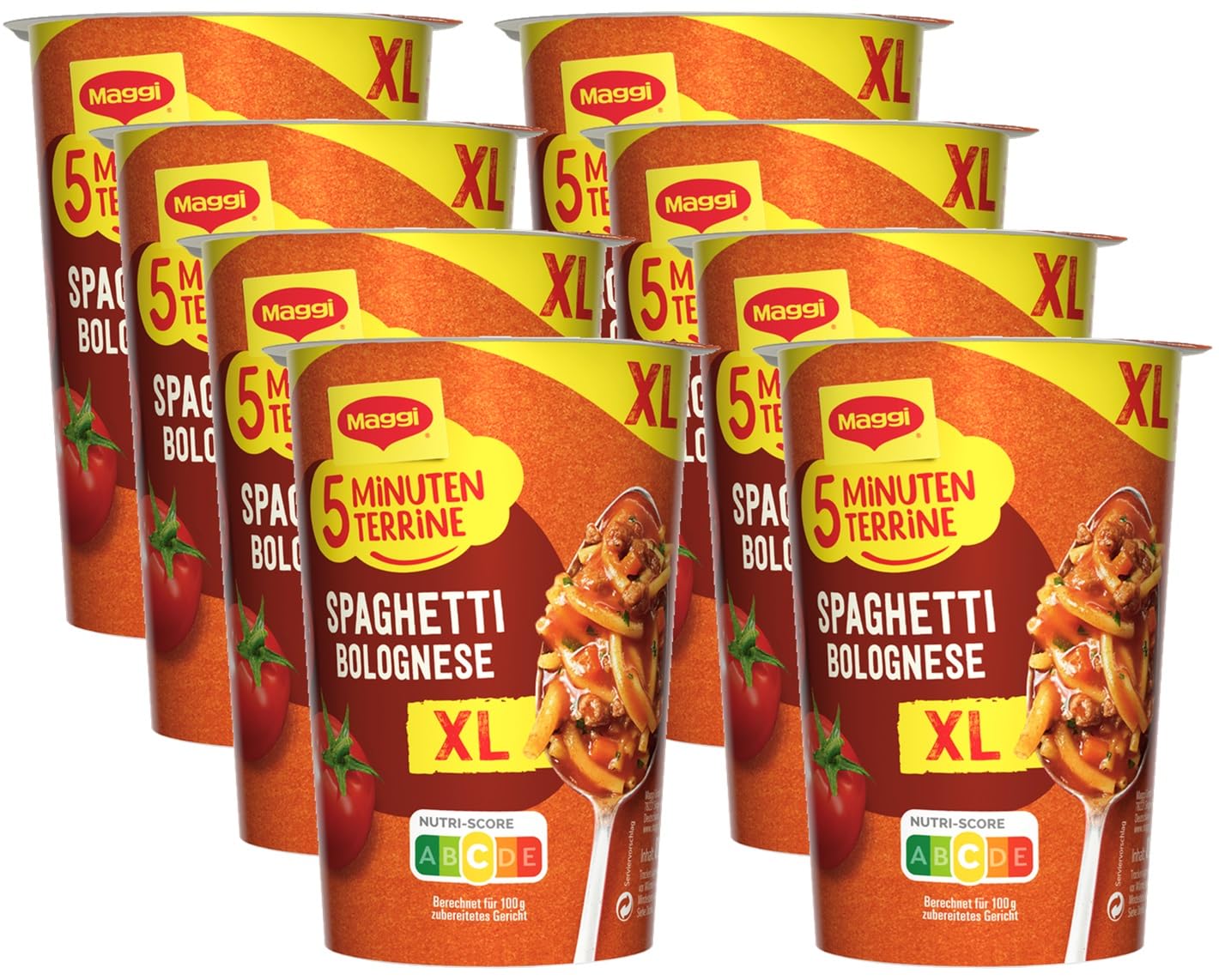 MAGGI 5 Minuten Terrine XL Spaghetti Bolognese 🍝