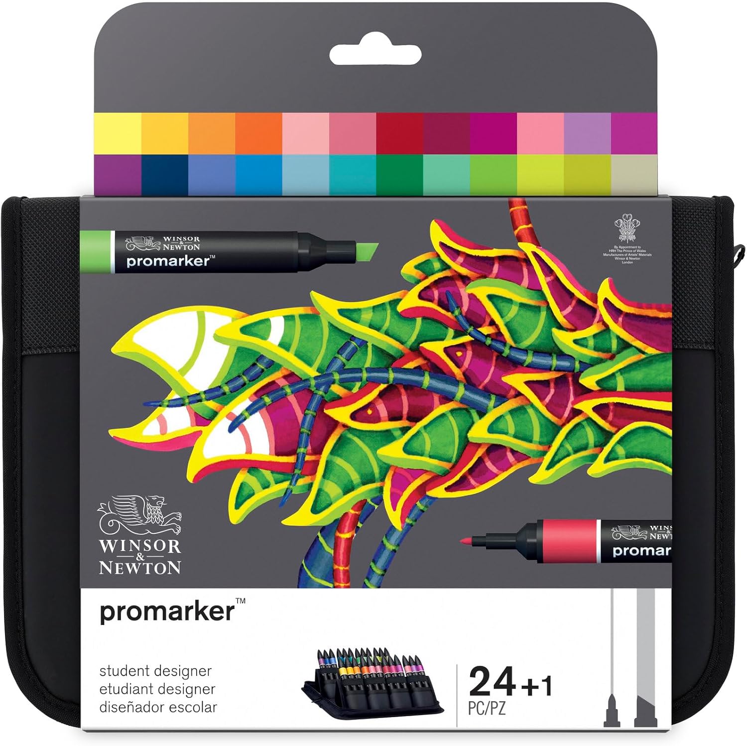 Thumbnail 5 de Winsor & Newton ProMarker 0290163 Layoutmarker-Set (Architektur) mit 2 Spitzen