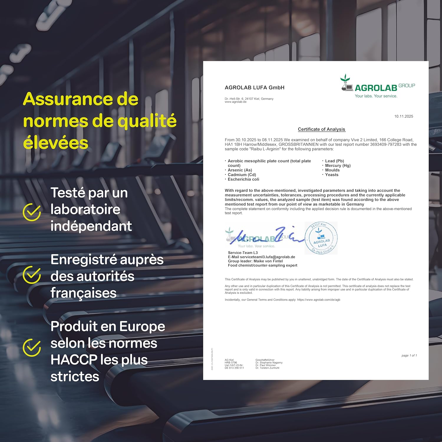 Thumbnail 3 de L-Arginine 365 gélules végétales (6000 mg L-Arginine HCL, 4976 mg de L-Arginine pure) – supplément pour routine active