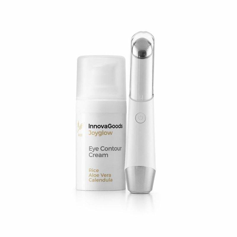 Detalle de Pack Masajeador de Ojos Antiedad InnovaGoods: fototerapia, termoterapia y vibración 3 en 1