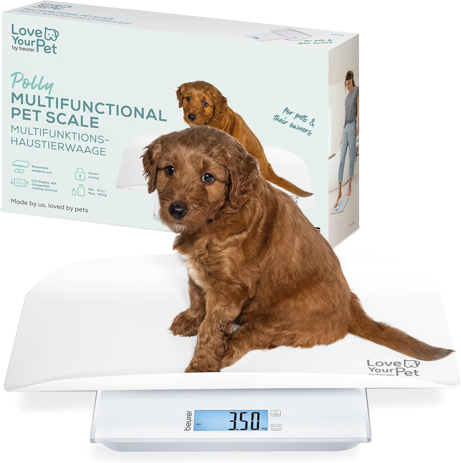 Detalle de Beurer Love Your Pet Balance Polly 180 kg