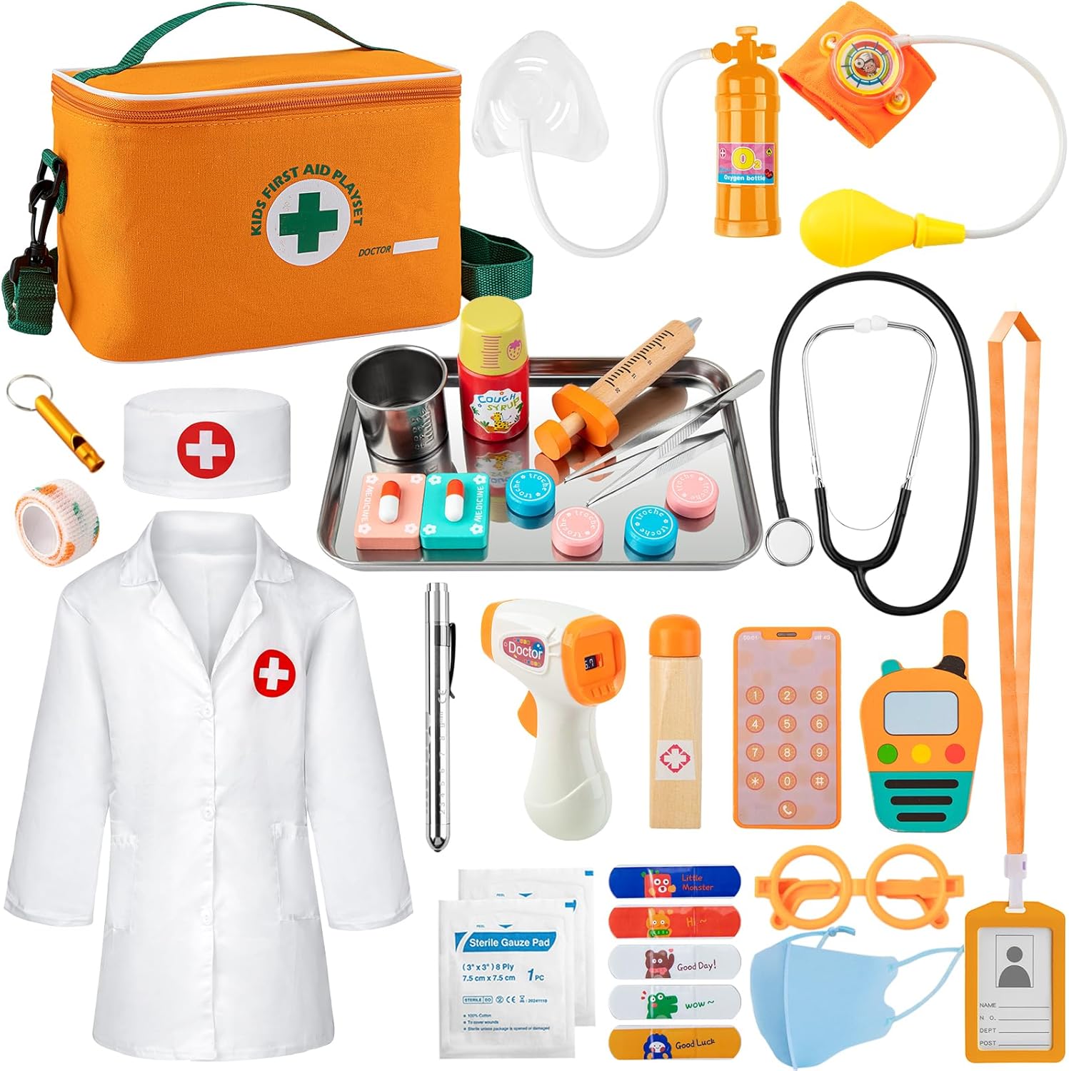 Detalle de EFO SHM Kids Doctors Kit 34-piece