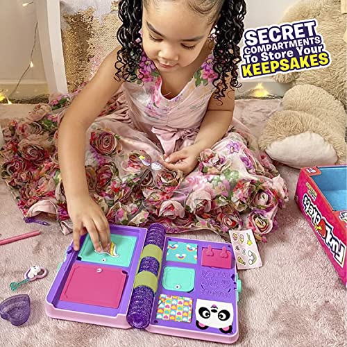Thumbnail 4 de FUNLOCKETS Secret Journal Glitter Edition – Kids Diary with Lock and Keys