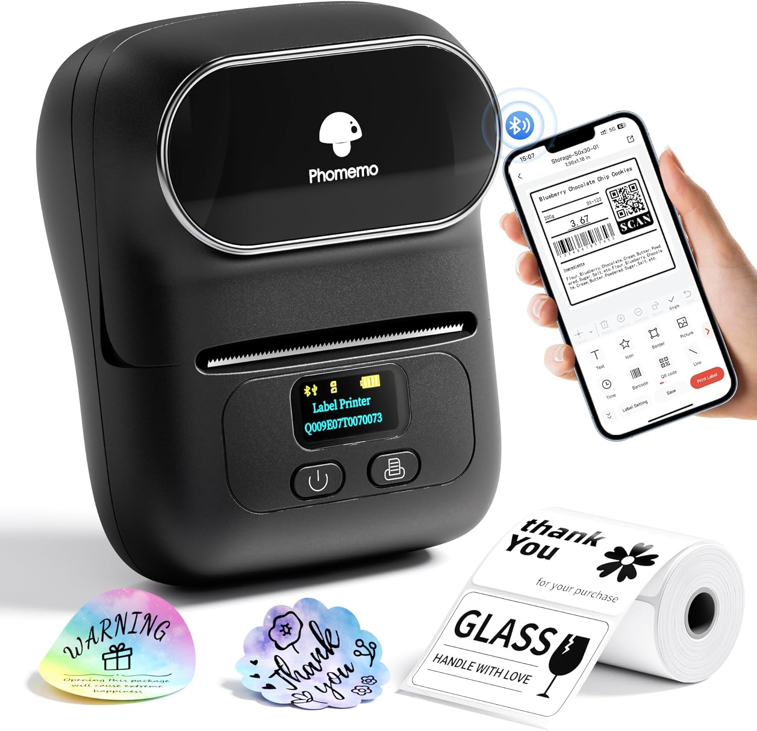 Phomemo M110 label printer 4-5h 🖨️