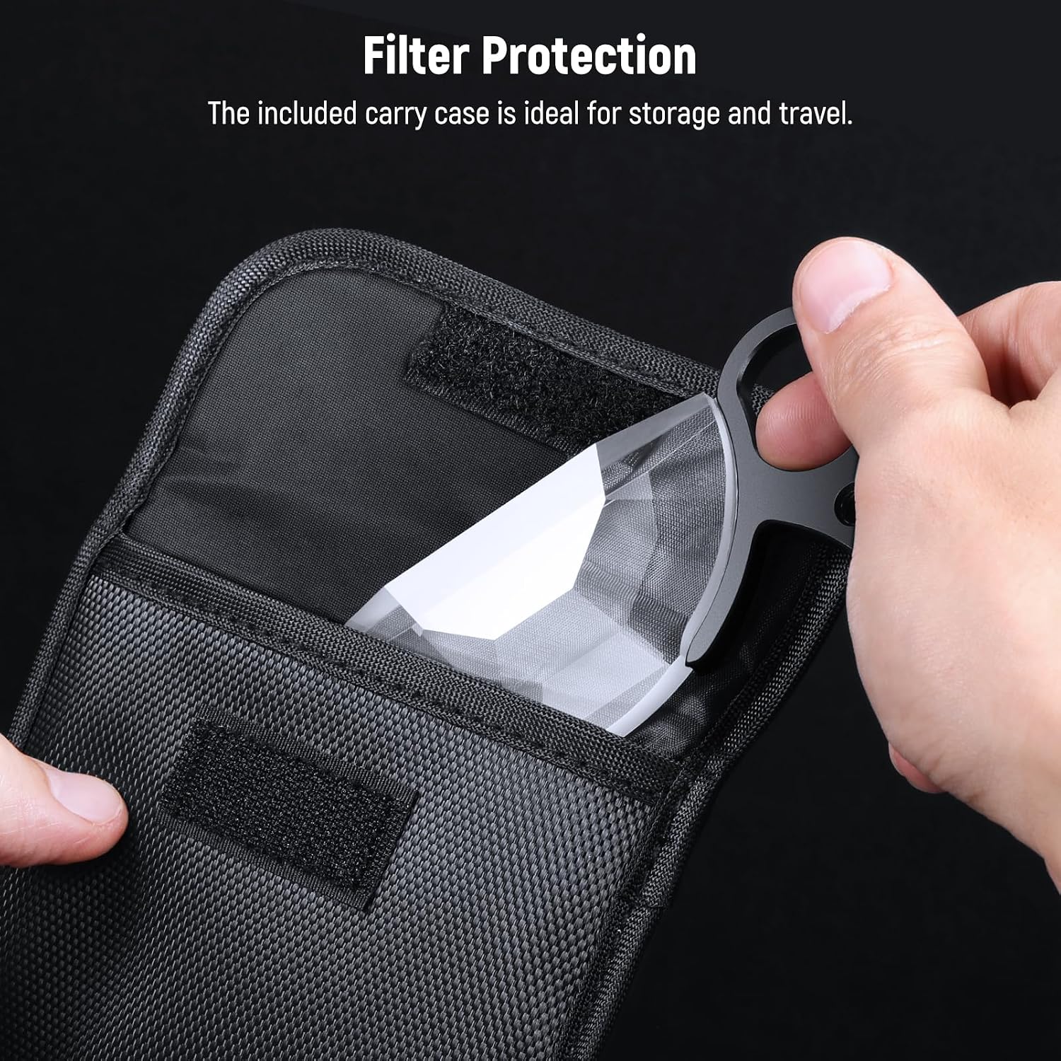 Thumbnail 6 de Neewer 79mm Handheld Half Moon Kaleidoscope Prism Lens Filter