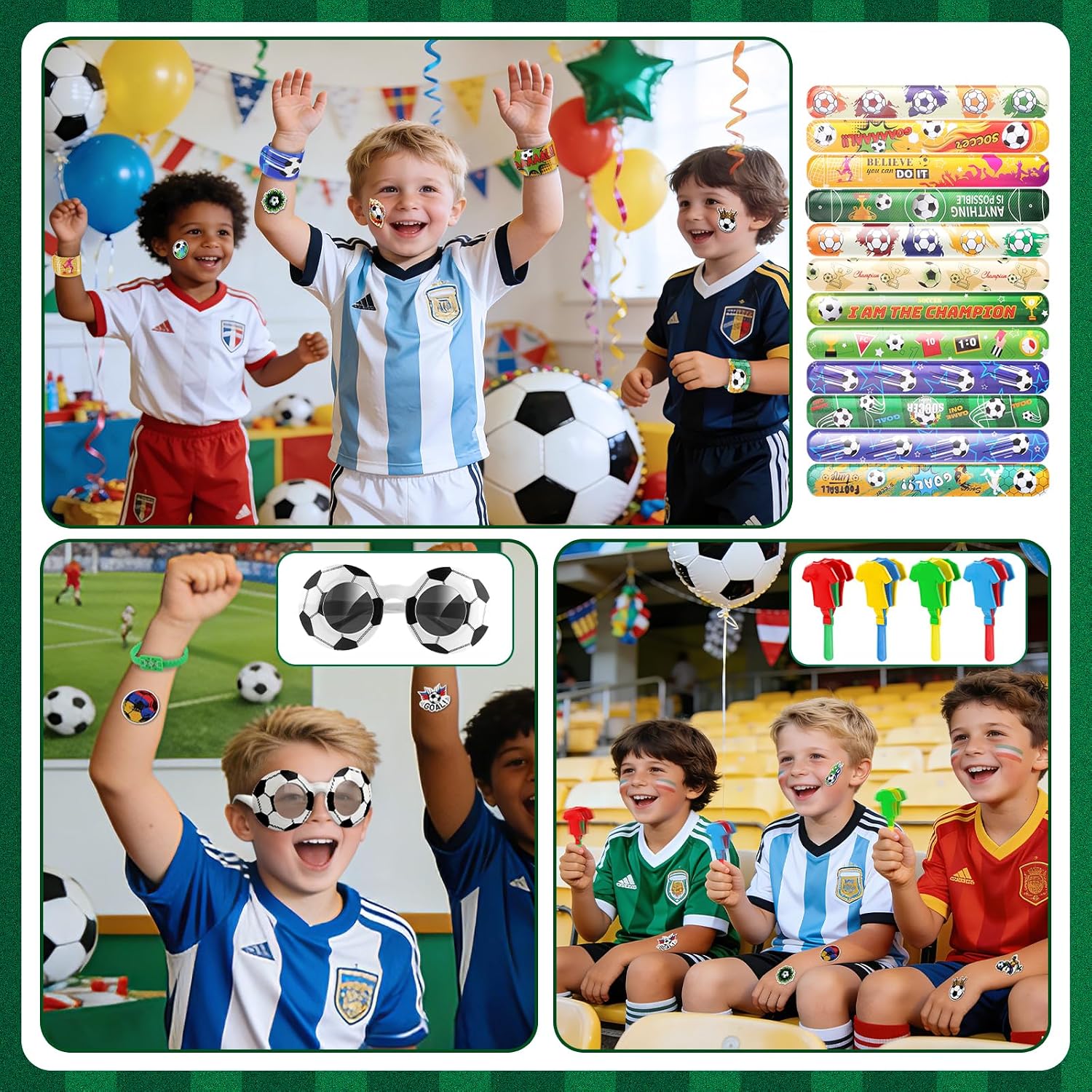 Thumbnail 5 de nicknack 102PCS Piñata fútbol cumpleaños