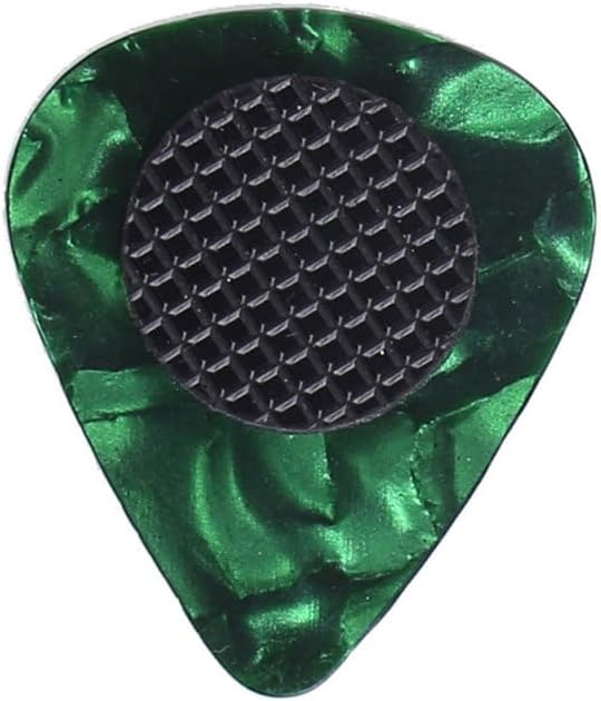 Detalle de SUPVOX 56C3R56T16J9HB2ZL Guitar Pick Grip Pads, Self-Adhesive Rubber, Black, 20-Pack