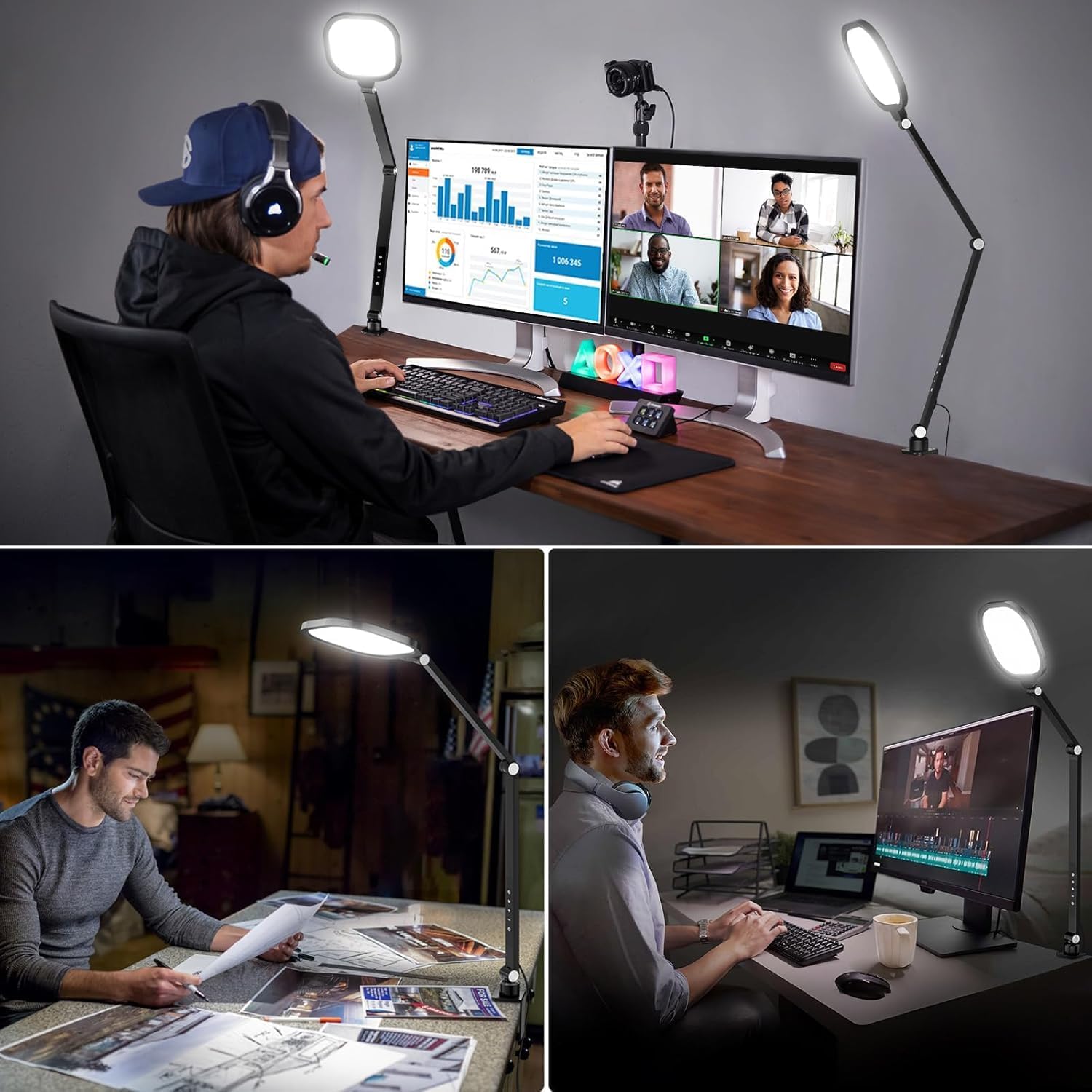 Thumbnail 6 de LitONES Video conference light 15W kit