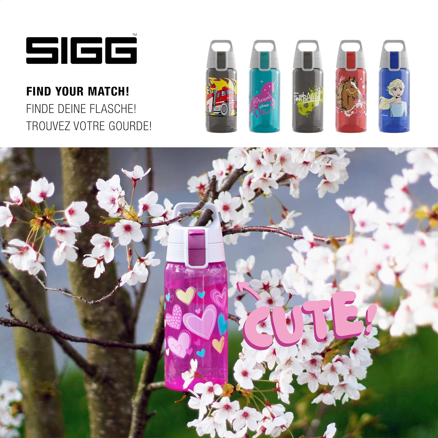 Thumbnail 4 de Sigg Viva One 0,5L Trinkflasche fĂŒr Kinder đ