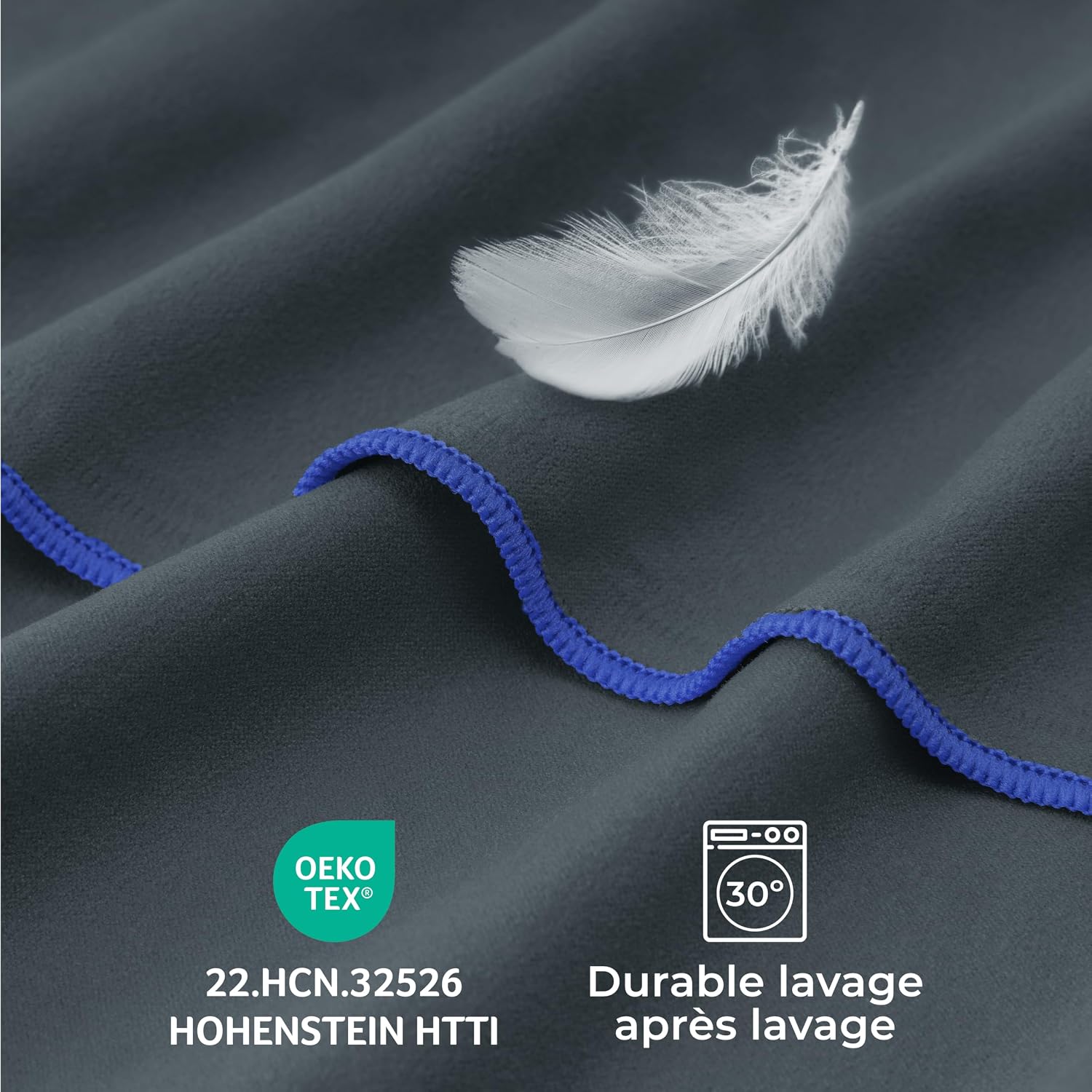 Thumbnail 5 de ZENACROSS Serviette Sport Microfibre 40x77 cm
