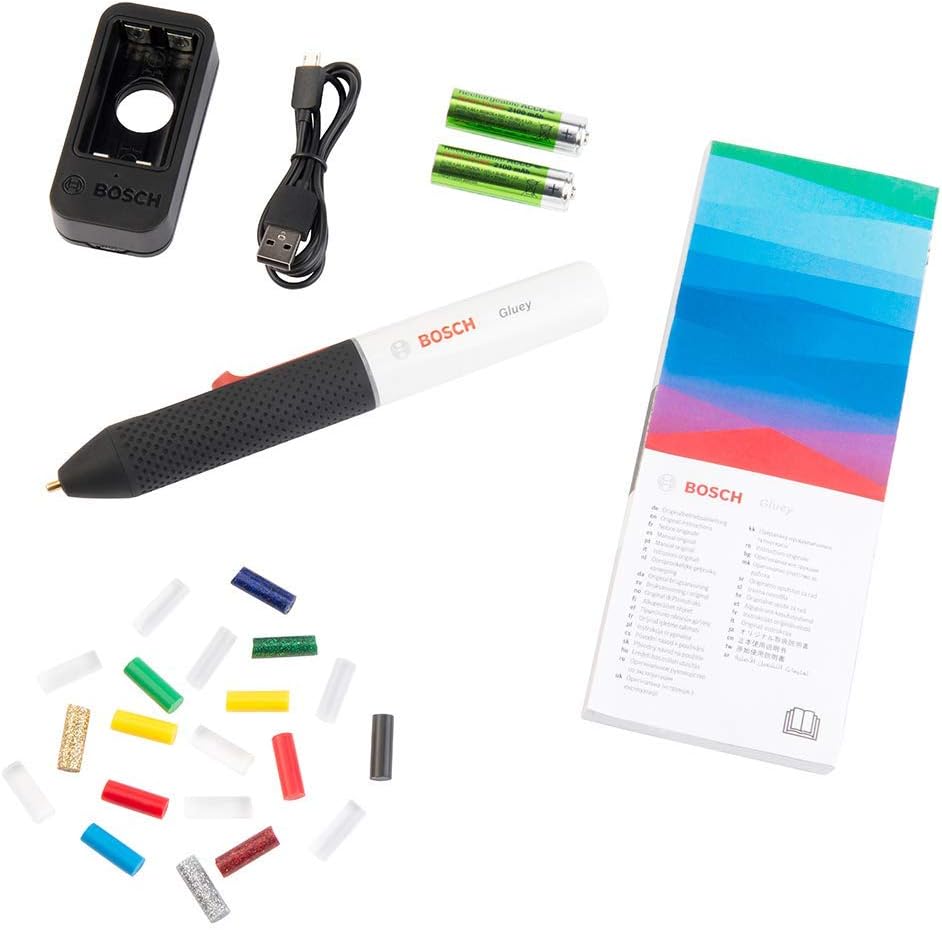 Thumbnail 2 de Gluey Cupcake Pink a batteria Bosch Home and Garden con 20 stick di colla