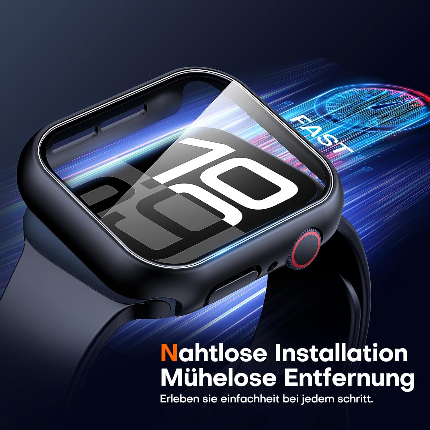 Thumbnail 5 de TAURI Apple Watch 46mm Schutzhülle 2er Pack