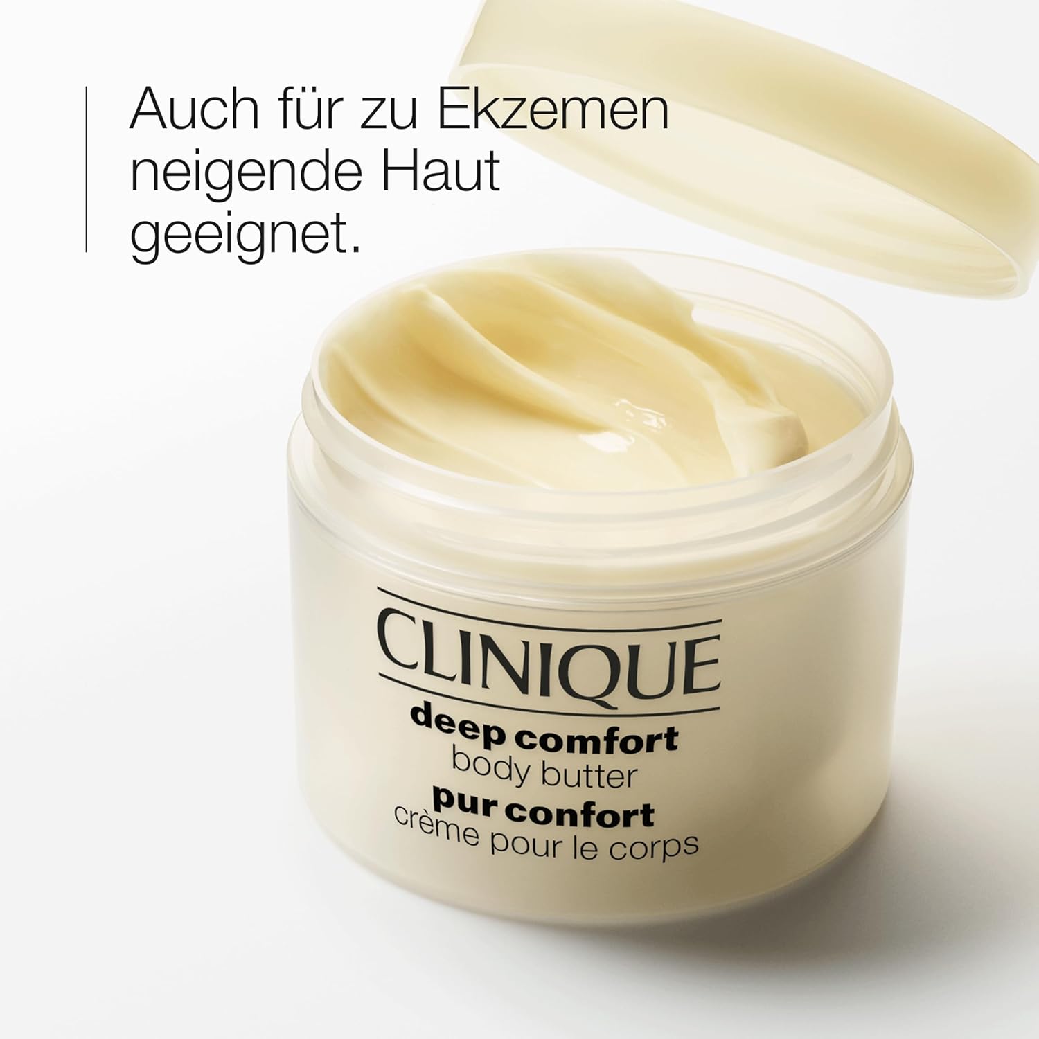 Detalle de Clinique Deep Comfort Body Butter – Luxuriöse Feuchtigkeit gegen trockene Haut