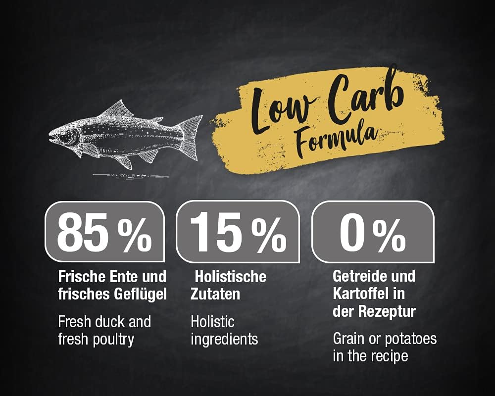 Detalle de Leonardo Świeży łosoś – sucha karma dla dorosłych kotów, 85% świeżego mięsa, 4 kg