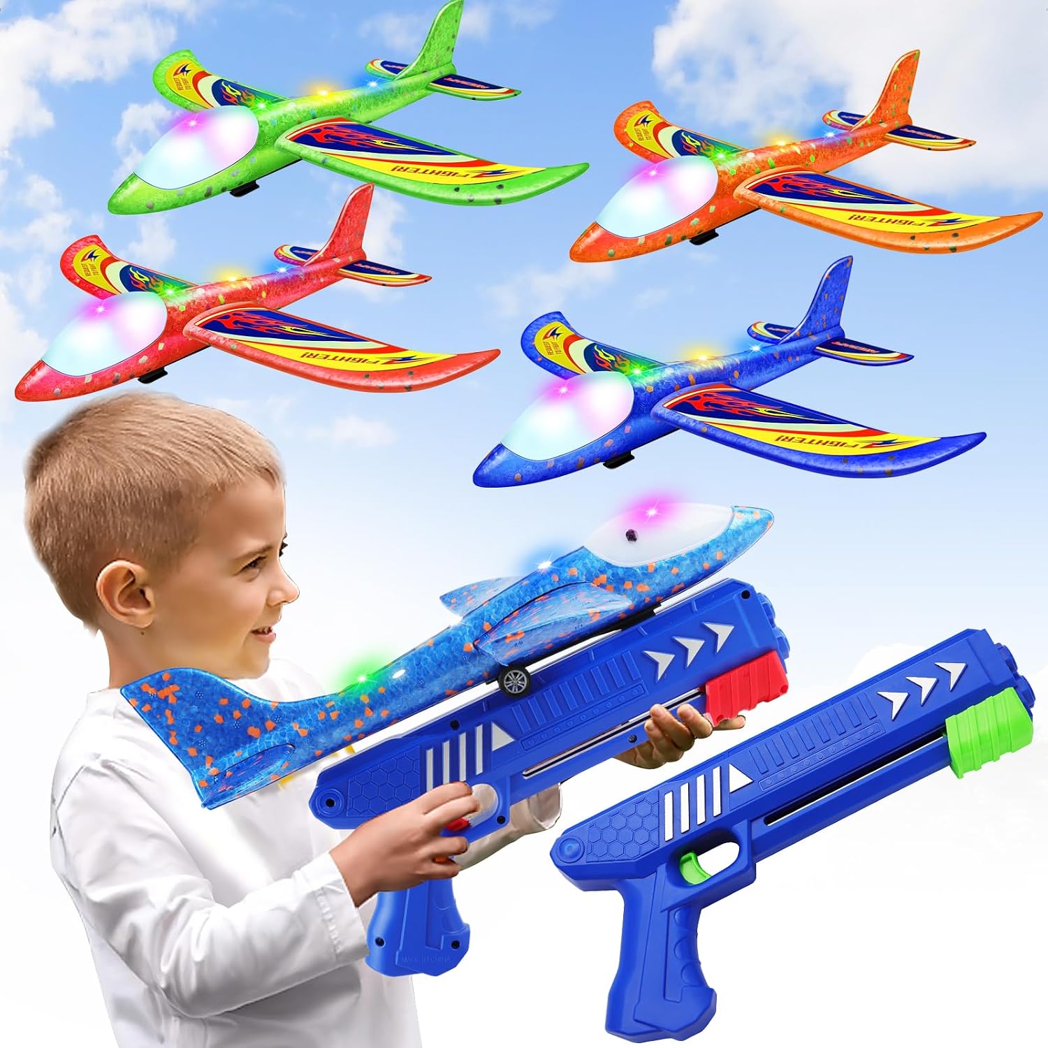 Thumbnail 6 de Wesfuner Foam Glider Toy Pack 3 ✈