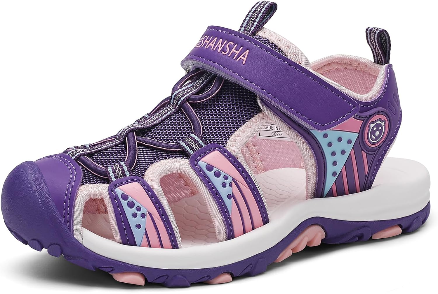 Detalle de Mishansha Jungen Trekkingsandalen – Geschlossene Sommerschuhe in EU-Größen 25–38