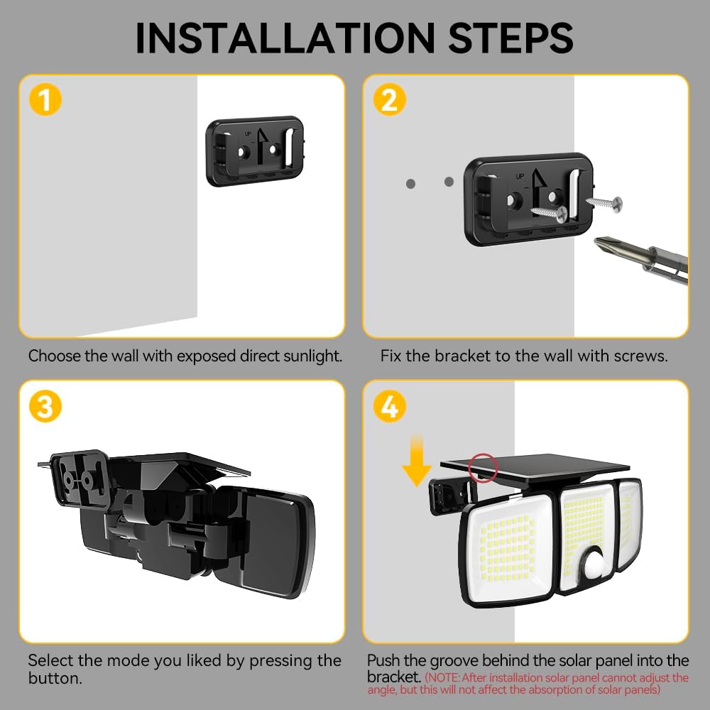 Thumbnail 3 de LUCISPIRA Solar Security Light 223 LEDs