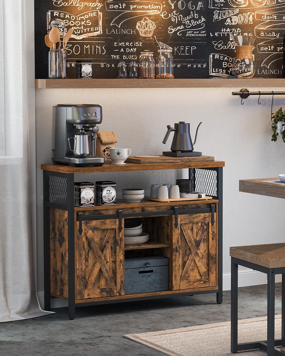 Detalle 2 de VASAGLE Sideboard 33×100×80 cm