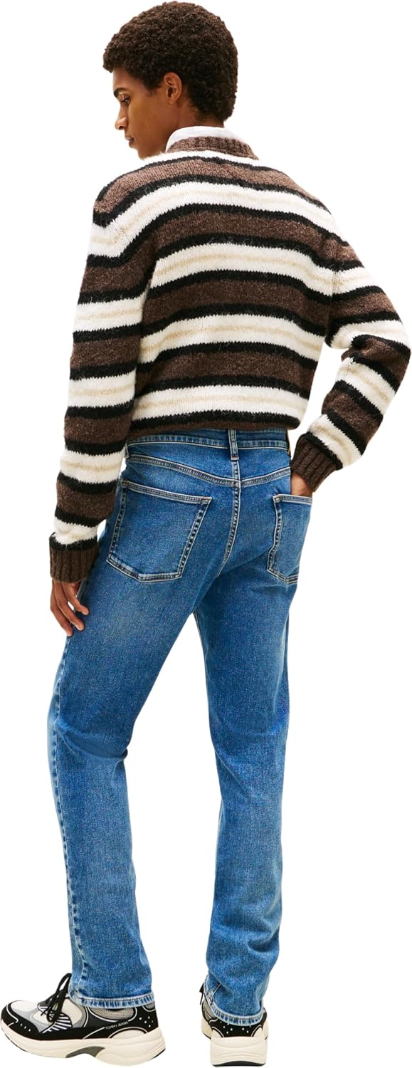 Detalle 2 de Tommy Jeans Men’s Scanton Slim Fit Jeans – stretch denim with five-pocket everyday comfort