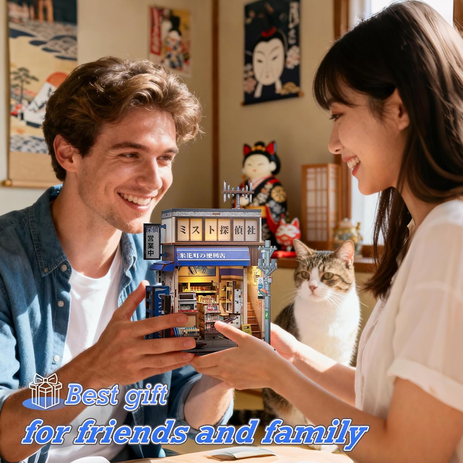 Thumbnail 4 de Cutefun Book Nook Japan DIY Miniature Kit
