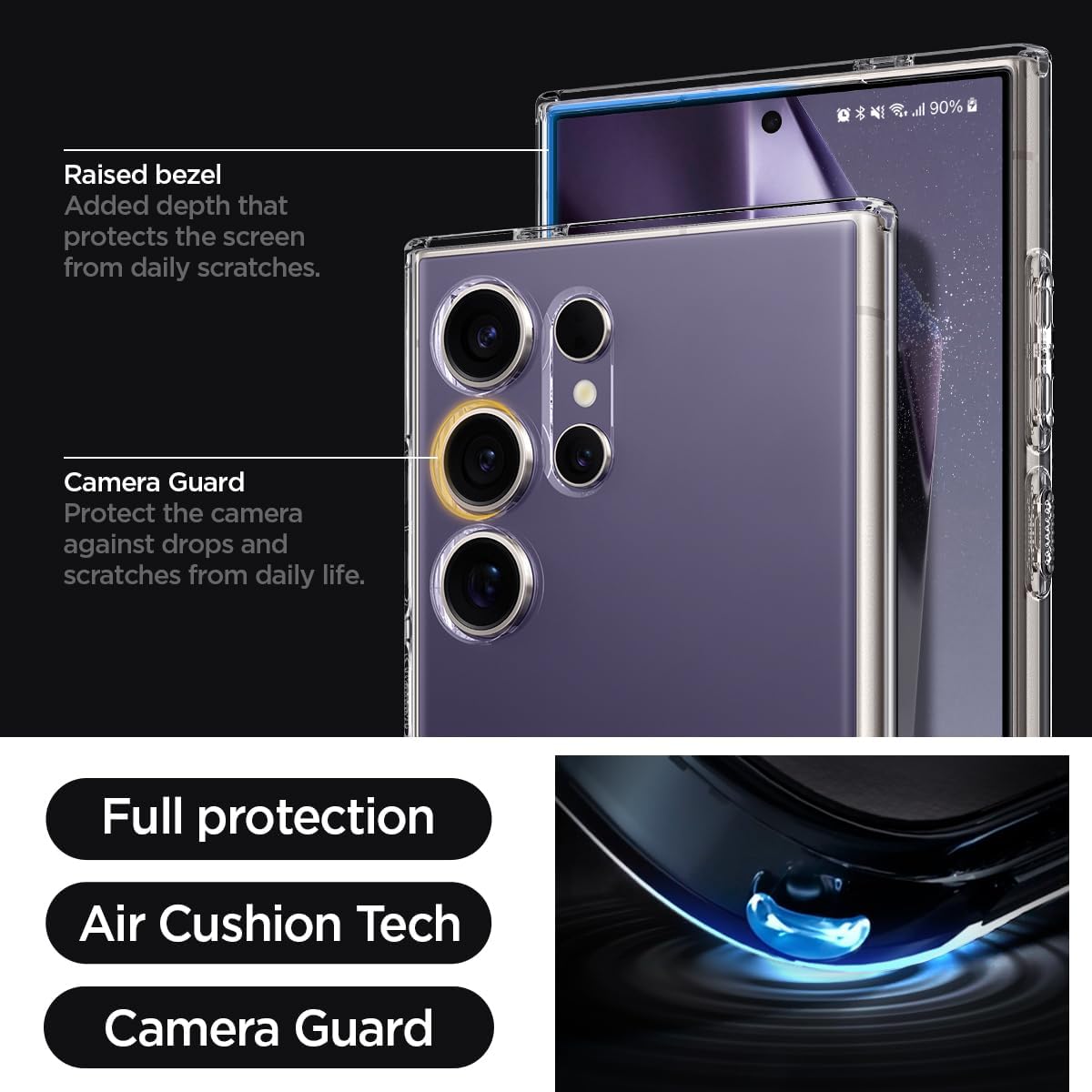 Thumbnail 4 de Spigen Coque Samsung S24 Ultra Liquid Crystal transparente