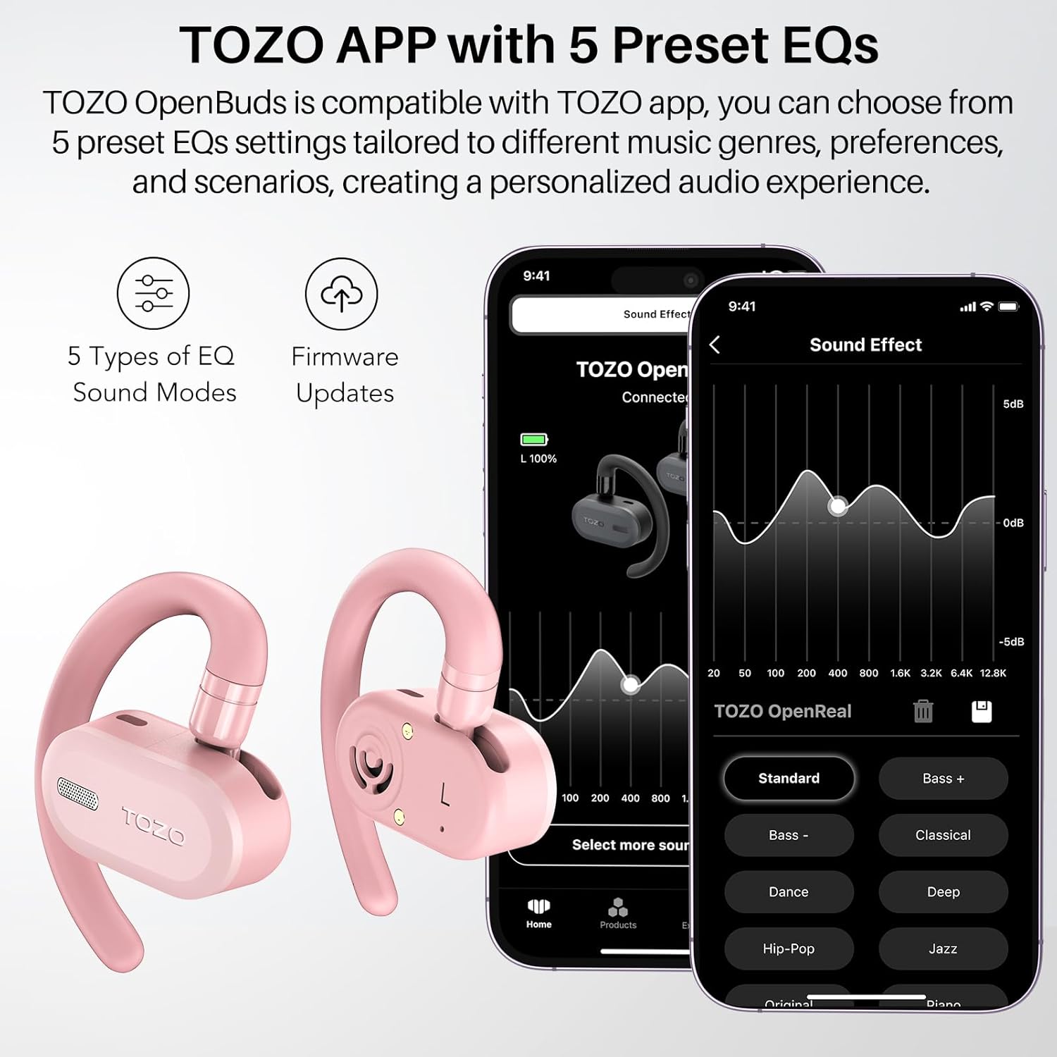 Thumbnail 4 de TOZO Open-Ear Headphones 42h